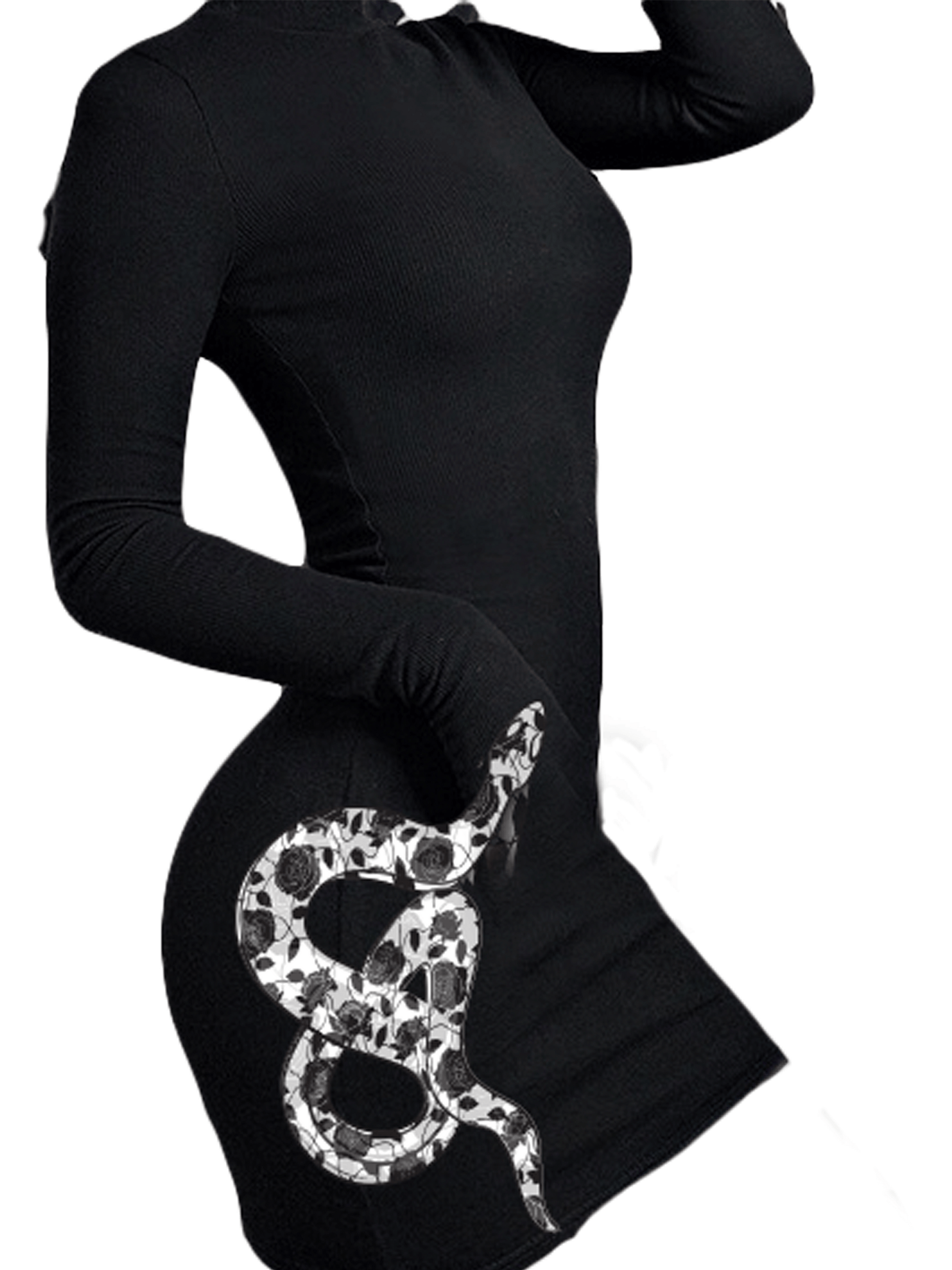 A Snake Charmer w Thumbholes - Chi Flo