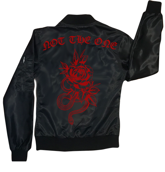 Joice Wang x Chi Flo - "Not the One" Bomber Jacket - Chi Flo