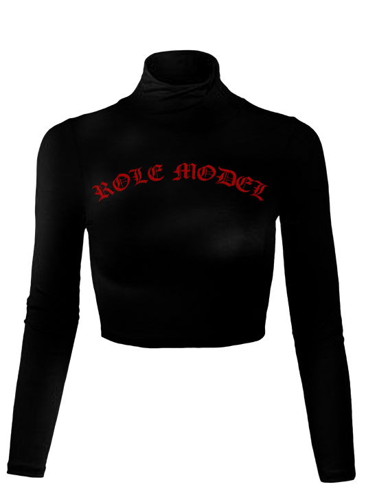 Role Model Cropped Turtleneck - Chi Flo