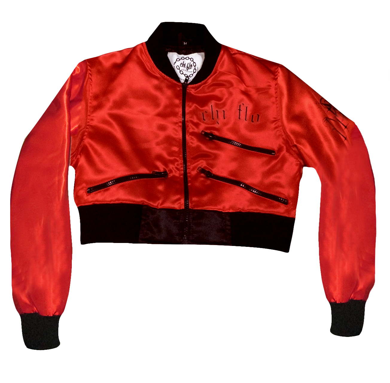 Diabla Cropped Bomber - Chi Flo